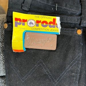 Wrangler Pro Rodeo Black Men’s 40x30 NWT